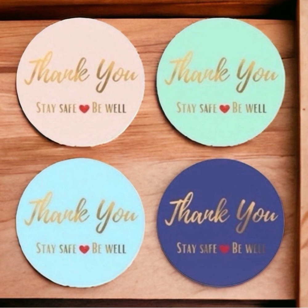 40 Thank You Stickers!